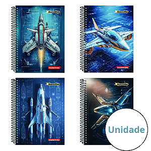 Caderno Espiral Capa Dura Space 80 Folhas Panamericana
