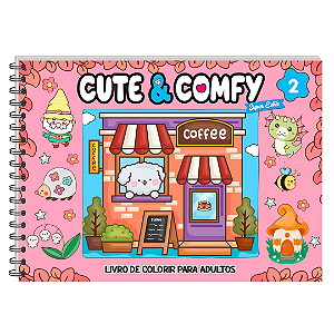 Livro Para Colorir Cute & Comfy Super Extra 2 Camelot Editora