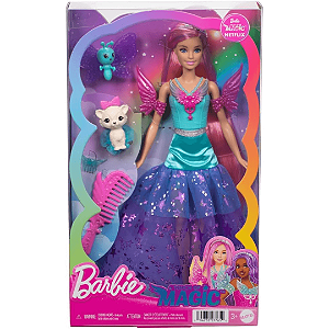 Boneca Barbie Fantasia Um Toque De Magia Malibu JCW48 Mattel