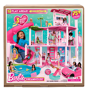 Barbie Estande Casa Dos Sonhos HMX10 Mattel