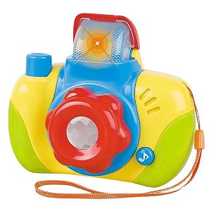 Maquina Fotografica Musical Divertida FGP032 Frog Toys