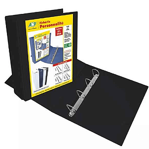 Fichario Pvc Personnalite Preto 4754 Acp
