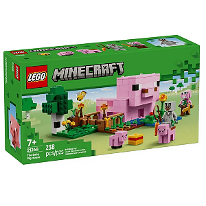 Lego Minecraft A Casa Do Porquinho 238 Peças 21268