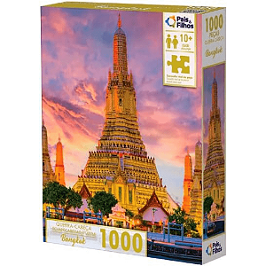 Quebra Cabeça Bangkok 1000 Peças 792995 Pais E Filhos