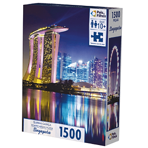 Quebra Cabeça Singapura 1500 Peças 792527 Pais E Filhos
