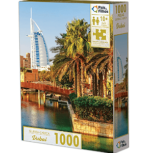 Quebra Cabeça Dubai 1000 Peças 792467 Pais E Filhos