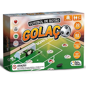 Jogo Futebol De Botão Golaço 791733 Pais E Filhos