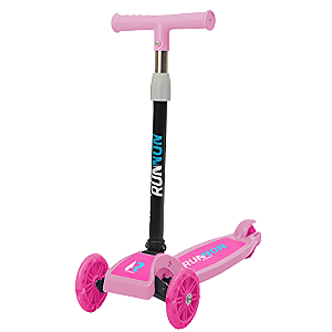 Patinete 3 Rodas Ajustavel Com Luz Runnon Street PRS23035-RSAC Unik