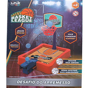 Jogo Mini Basquete De Mesa Desafio Do Arremesso BAS25021 Unik