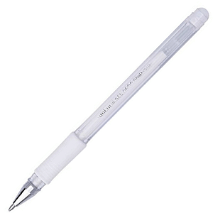 Caneta Gel Grip 0.8mm Branca 3248 Molin