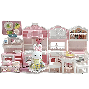 Casinha Feliz Cozinha Modulada Coelhinha ZP01367 Zoop Toys