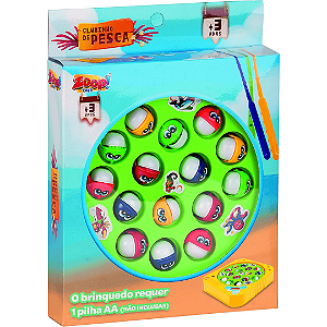 Jogo Pega Peixe Clubinho De Pesca ZP01181 Zoop Toys