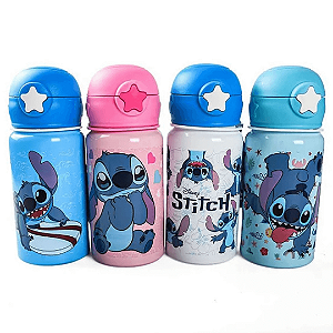 Garrafa De Aluminio Stitch 500ml DIS084 Bbr