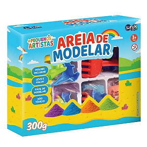 Areia De Modelar Com Acessórios ARM25018 Unik