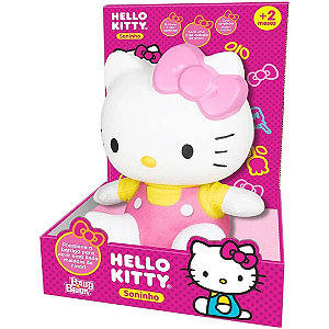 Pelucia Hello Kitty Soninho Com Som E Luz 1991 Baby Brink