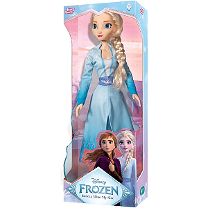 Boneca Elsa Frozen Mini My Size 1760 Baby Brink