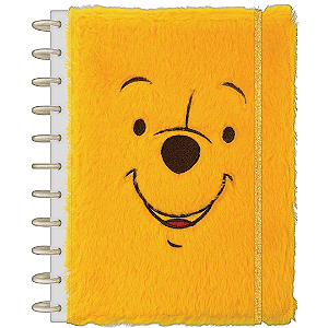 Caderno Tilidisco Connect Pelúcia Pooh 160 Folhas Tilibra
