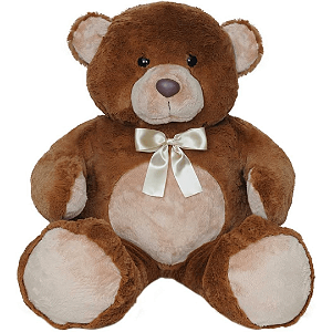 Pelúcia Urso Kissy Laço 50cm 1480 Lovely Toys