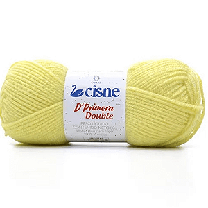 Linha De Trico 40g Amarelo Bebe 5300700-161 Cisne D'Primera