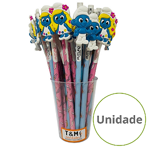Lápis Preto Hb Smurfs T&M