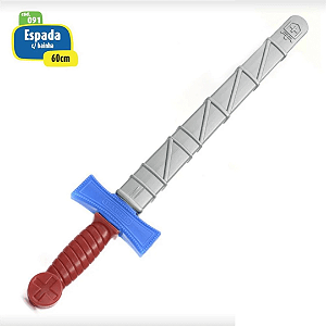 Espada De Plástico Infantil 60cm 091 Leplastic
