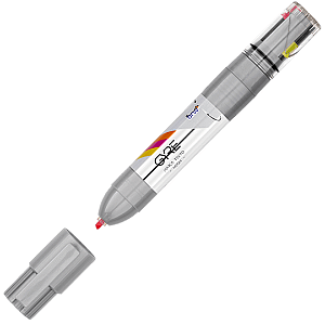 Marca Texto Gyre 3 Cores Neon CA3301 Brw