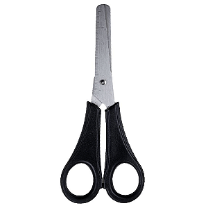 Tesoura Escolar 13cm Preta TE1360 Brw