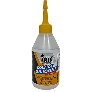 Cola De Silicone Para Artesanato 100ml Iris