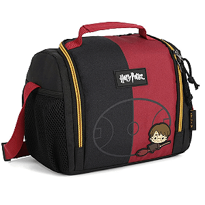 Lancheira Térmica Harry Potter Preto LA42283HP-PT Luxcel