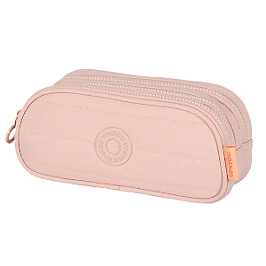 Estojo Triplo UP4YOU Salmão ET49636UP-SM Luxcel