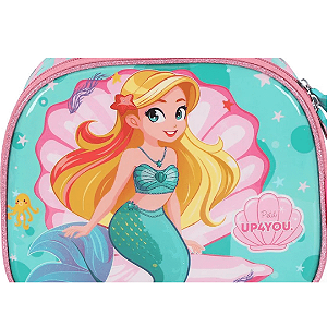 Estojo Duplo Sereia UP4YOU Verde EI42105UP-VD Luxcel