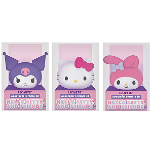 Apontador 3D Hello Kitty E Amigos 10557 Leonora