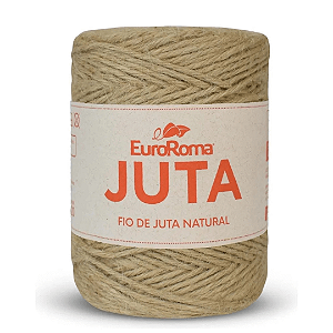 Rolo Fio De Juta Natural 10/4 125m 360.150 Euroroma