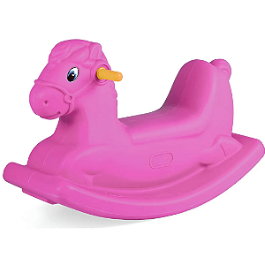 Cavalinho Gangorra Huppa Huppa Pink 8041 Homeplay