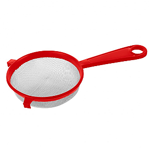 Peneira Plástica Premium Vermelha 11cm Catuaí