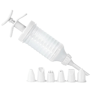 Conjunto Decorador De Bolo Com 7 Bicos 422024002 Nitron