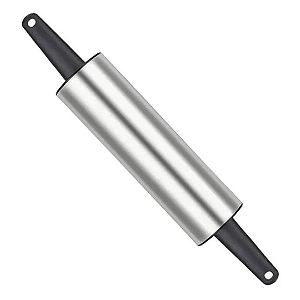 Rolo Para Massa Em Inox Cabo Plástico 6741 Catuaí