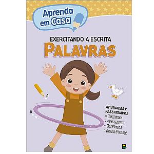 Livro Aprenda Em Casa Exercitando A Escrita: Palavras Brasileitura