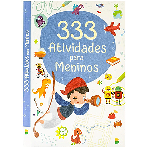 Livro 333 Atividades Para Meninos Brasileitura
