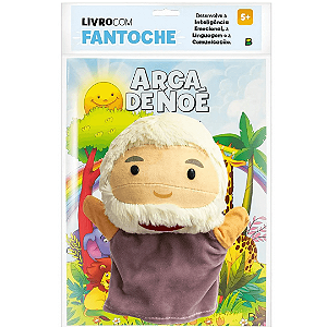 Livro Com Fantoche Arca De Noé Brasileitura