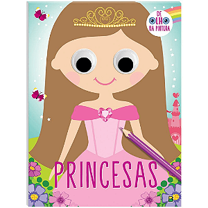 Livro Para Colorir De Olho Na Pintura: Princesas Brasileitura