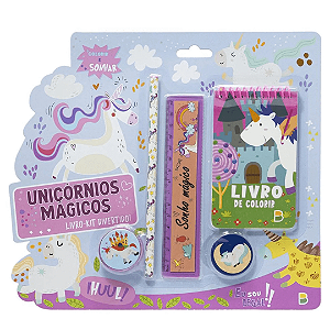 Livro Colorir E Sonhar: Unicórnios Mágicos Brasileitura