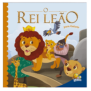Livro Clássicos Para Colorir: O Rei Leão Todo Livro