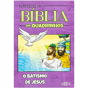 Clássicos Da Bíblia Em Quadrinhos:  O Batismo De Jesus Sbn