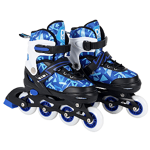 Patins Inline Ajustável M 34 Ao 37 DMR6559 Dm Toys
