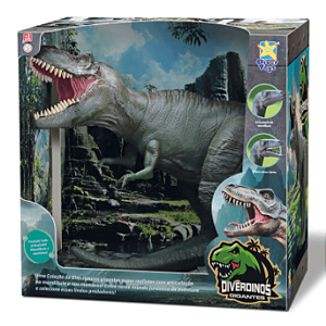 Dinossauro T- Rex Diver Dinos Gigantes 8240 Diver Toys