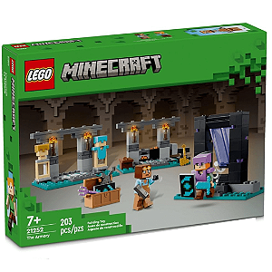 Lego Minecraft O Arsenal 203 Peças 21252