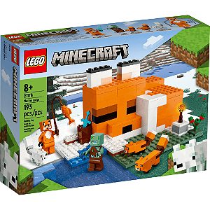 Lego Minecraft Pousada Da Raposa 193 Peças 21178