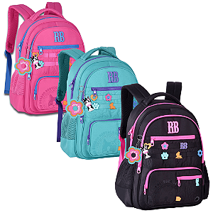 Mochila De Costas Rebecca Bonbon Flower Power RB26231 Clio