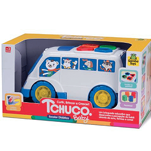 Ônibus Escolar Tchuco Baby Didático 223 Samba Toys
